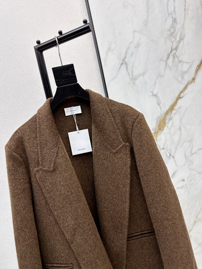 Row NEW woolen overcoats