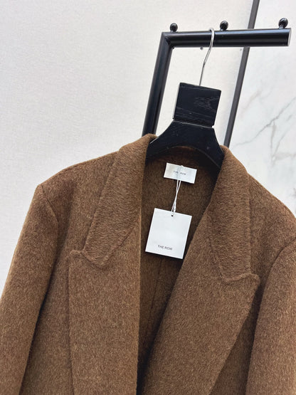 Row NEW woolen overcoats