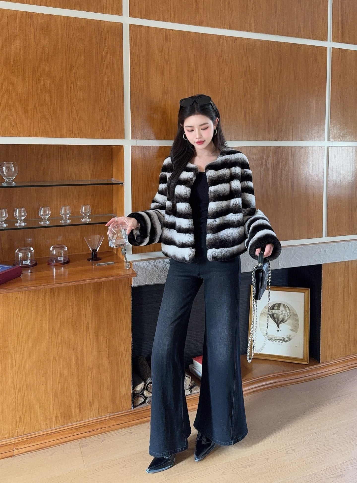 Loro NEW rabbit hair jacket