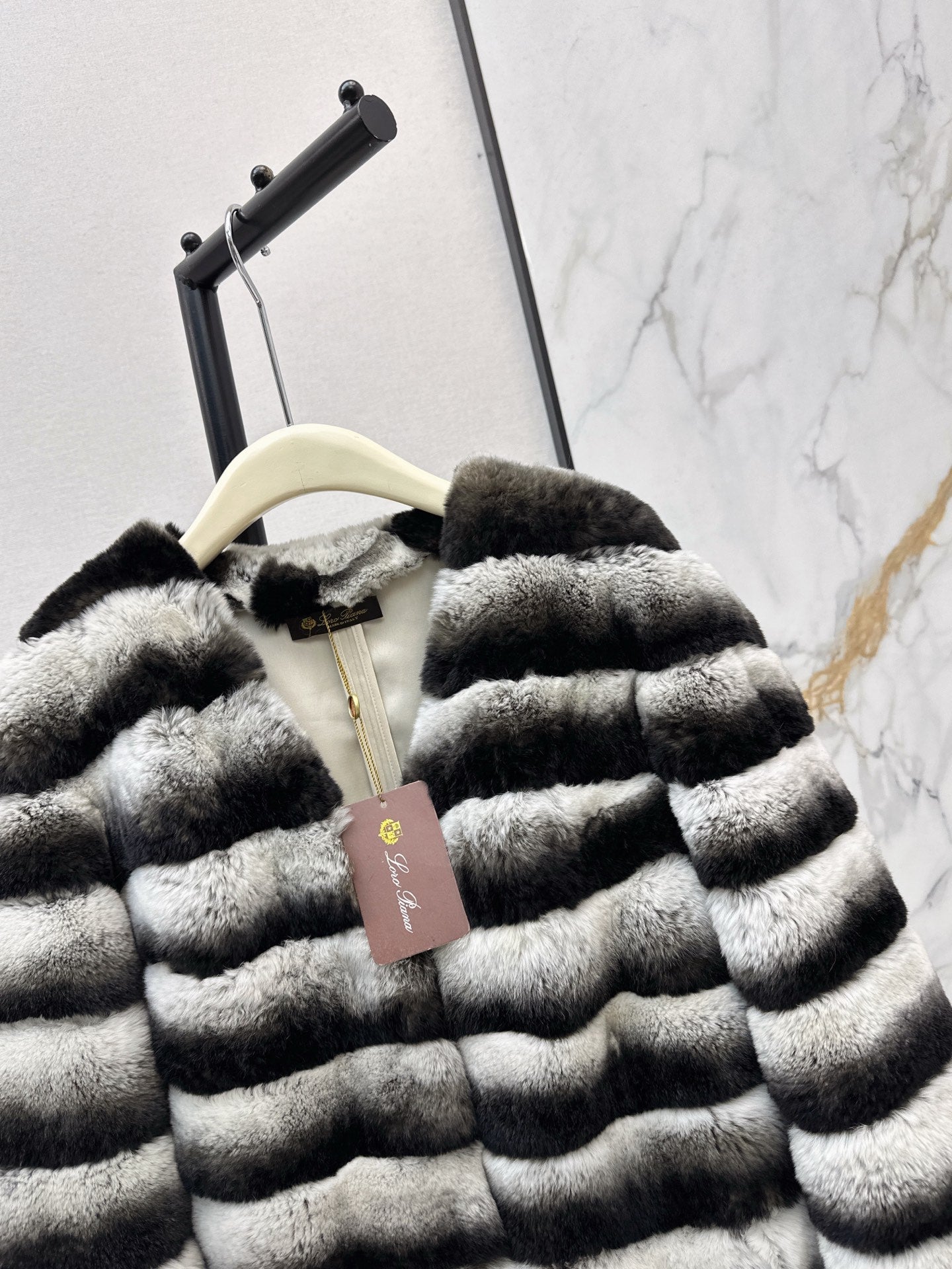 Loro NEW rabbit hair jacket