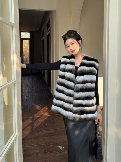 Loro NEW rabbit hair vest