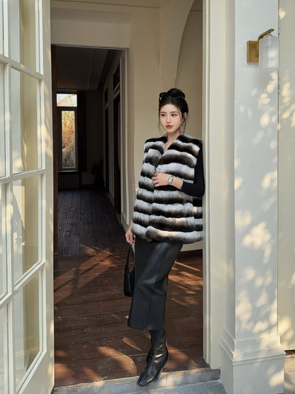 Loro NEW rabbit hair vest