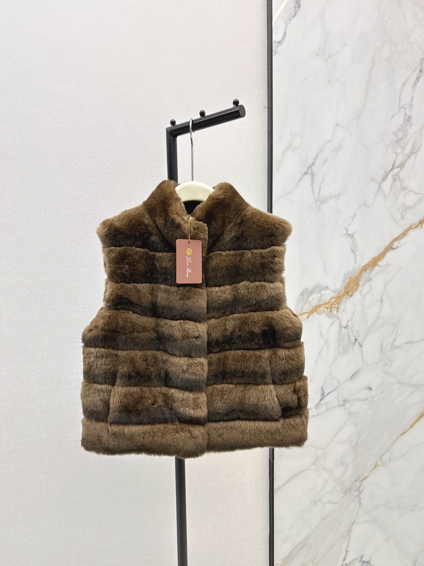 Loro NEW rabbit hair vest