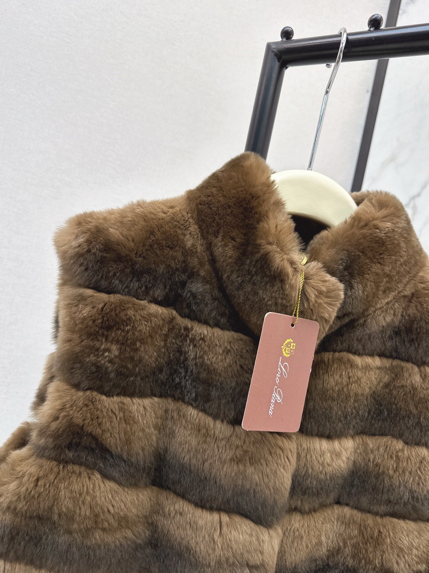 Loro NEW rabbit hair vest