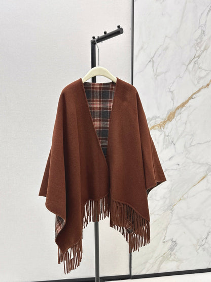 Brun NEW wool shawl