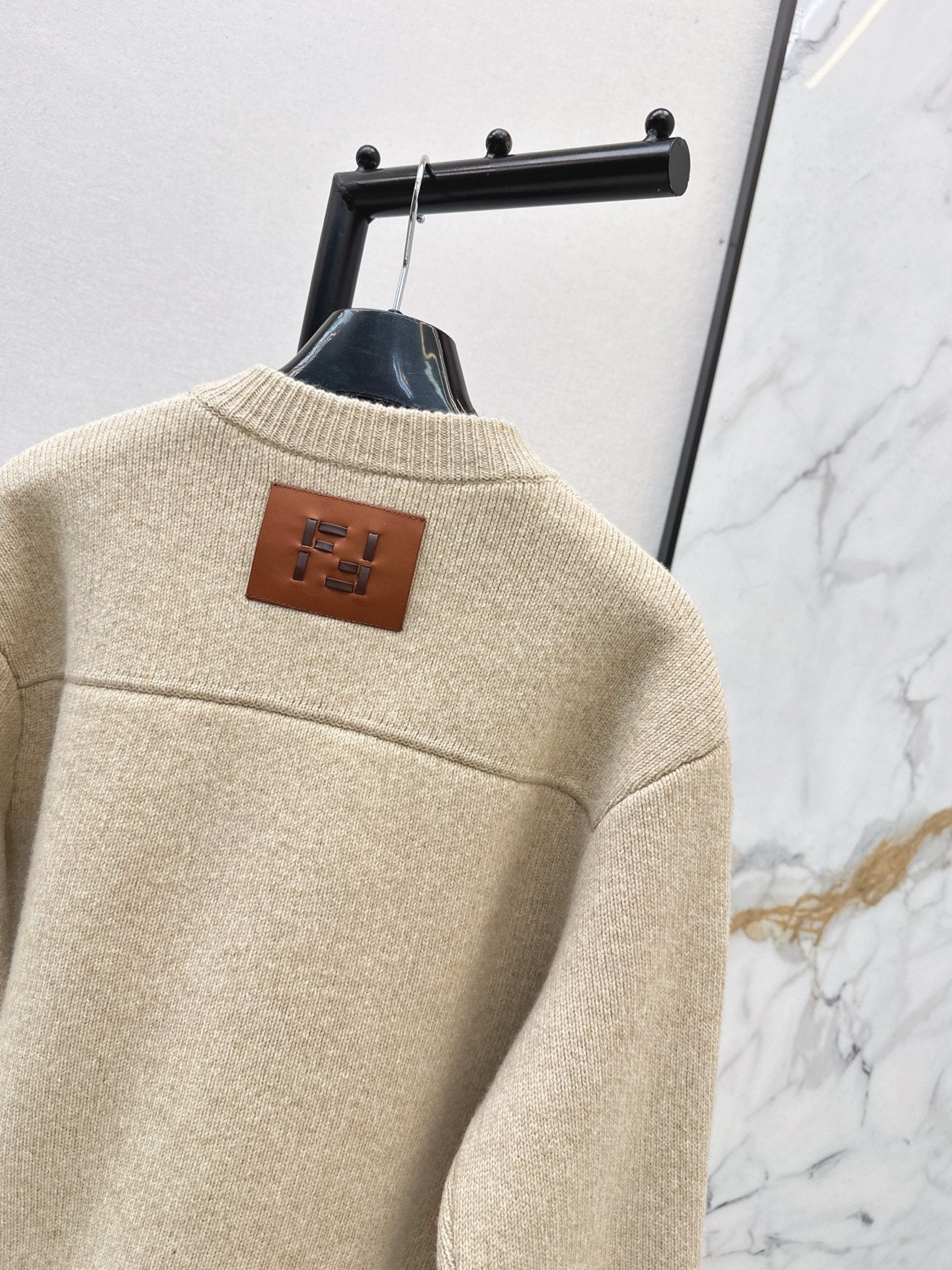 Fend NEW wool knit cardigan