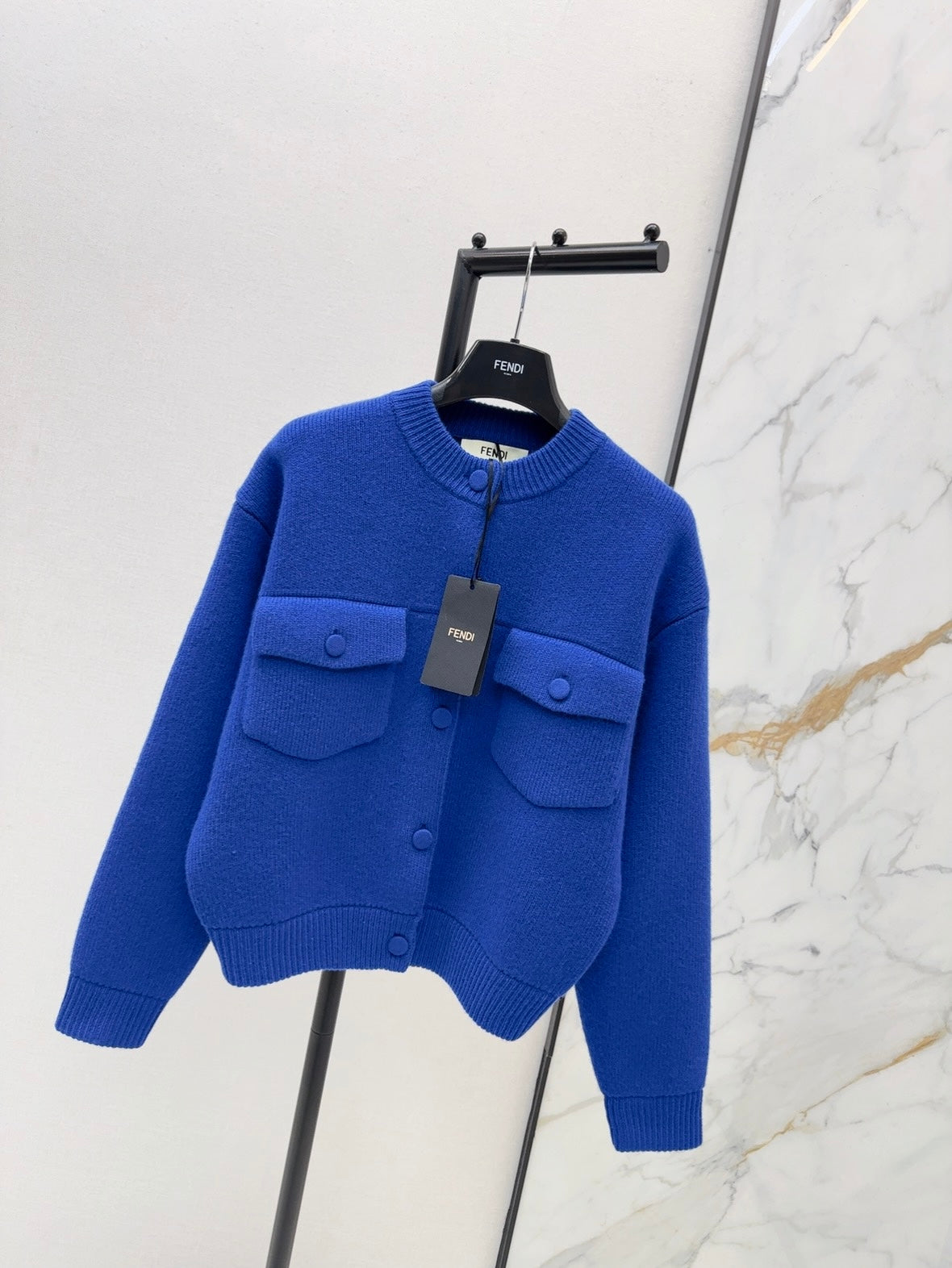 Fend NEW wool knit cardigan