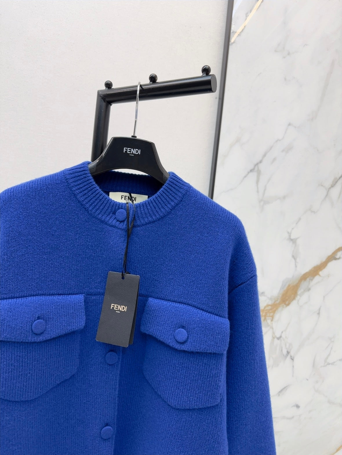 Fend NEW wool knit cardigan