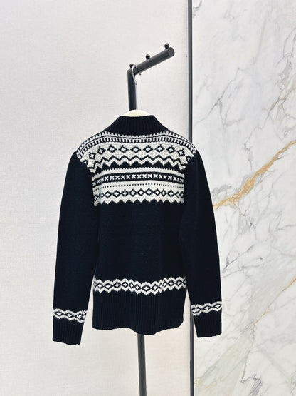 Ral NEW fair Isle knitted cardigan
