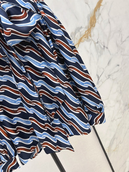 Guc NEW printed silk shirt