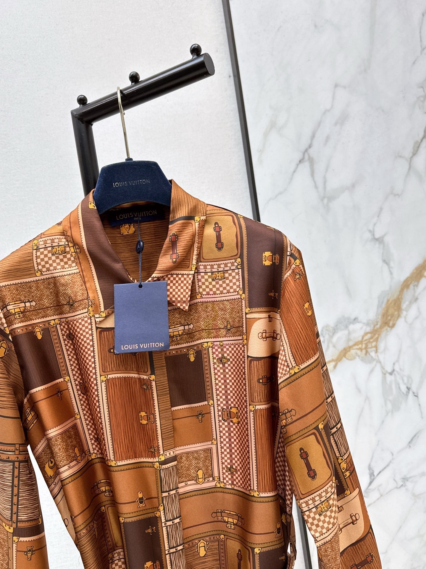 Louis NEW printed silk dress