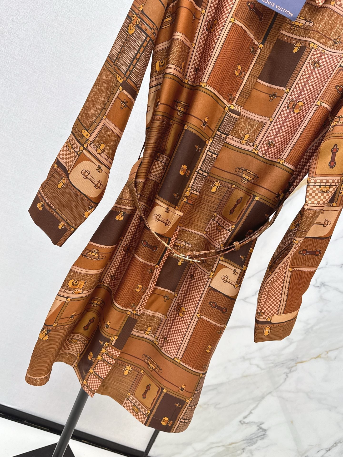 Louis NEW printed silk dress