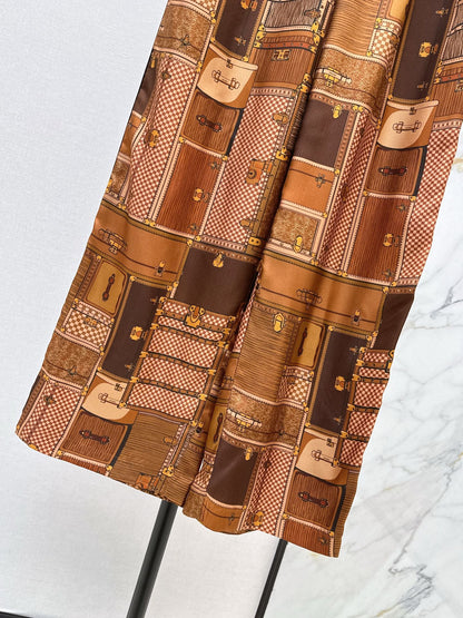 Louis NEW printed silk pants