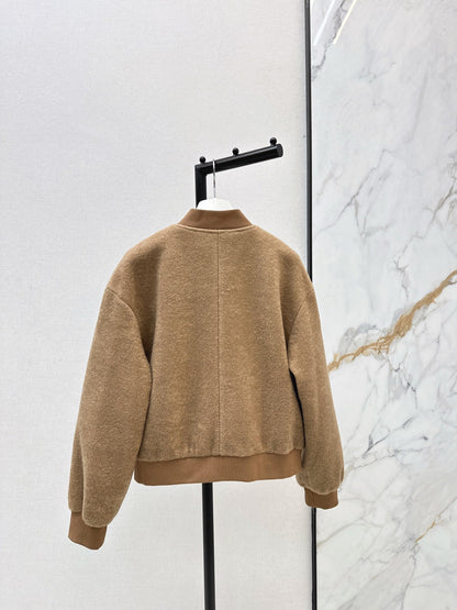 Loe NEW woolen baseball jacket