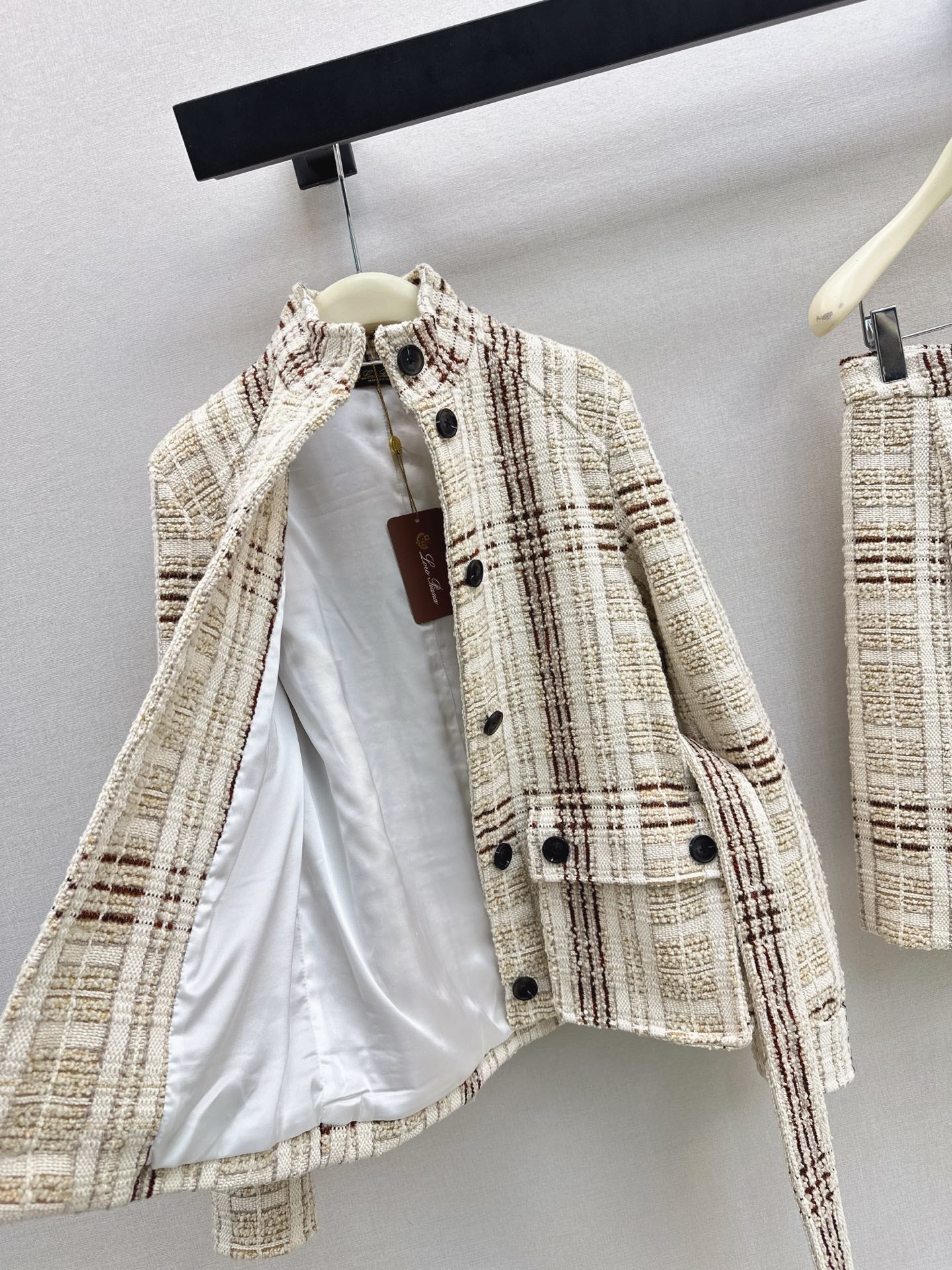 Loro NEW checked tweed jacket