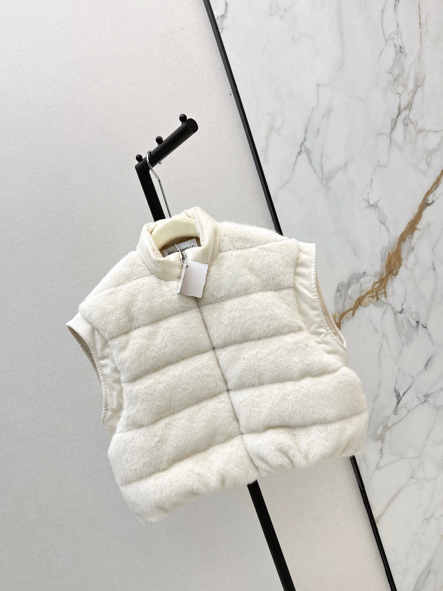 Brun NEW woolen  down vest