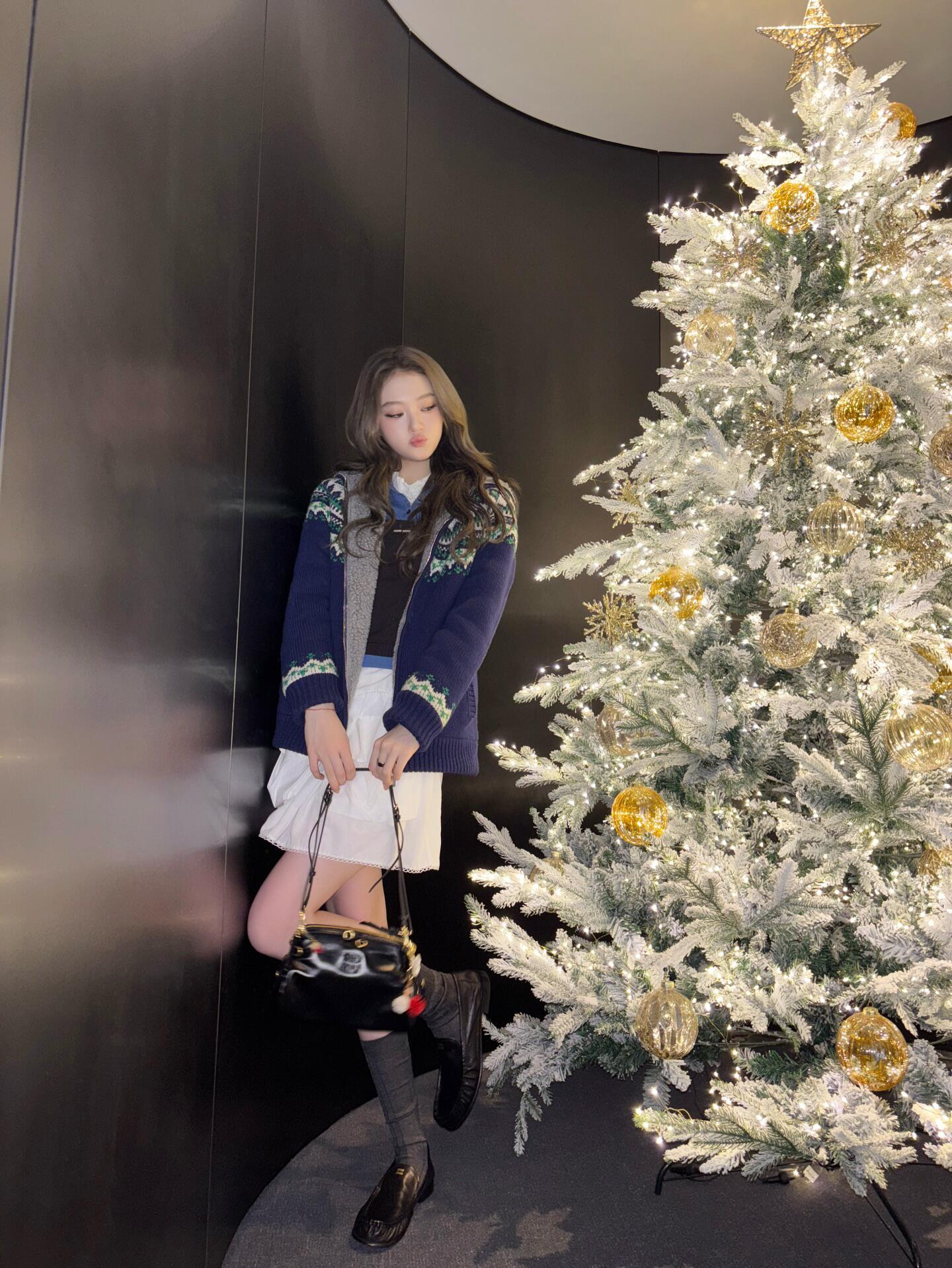 Miu NEW fair Isle cardigan