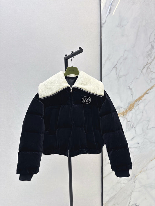 Guc NEW Velvet down jacket