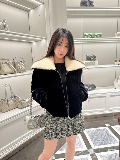 Guc NEW Velvet down jacket