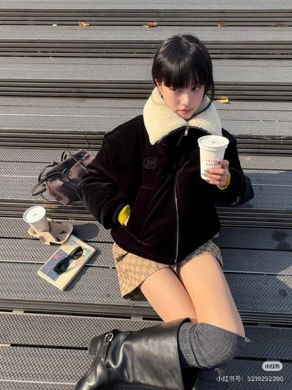 Guc NEW Velvet down jacket