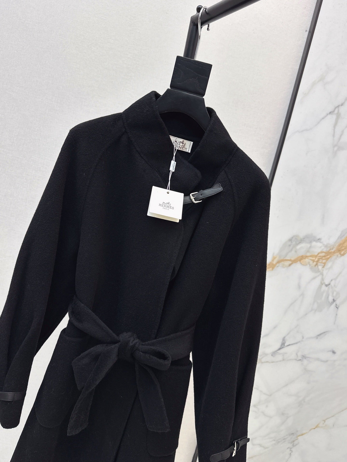 Herm NEW woolen belted overcoats