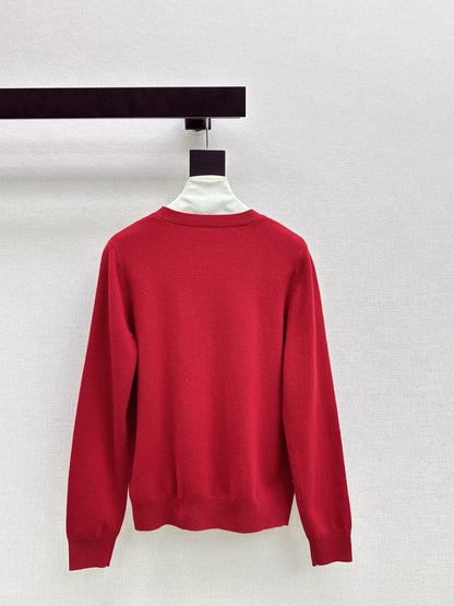 Monc NEW embroidered sweater