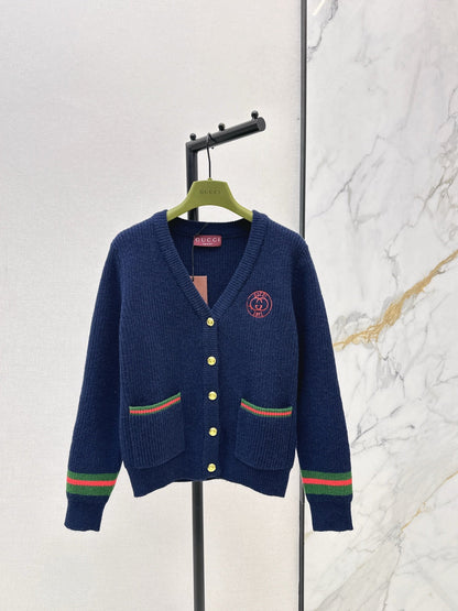 Guc NEW jacquard knit cardigan