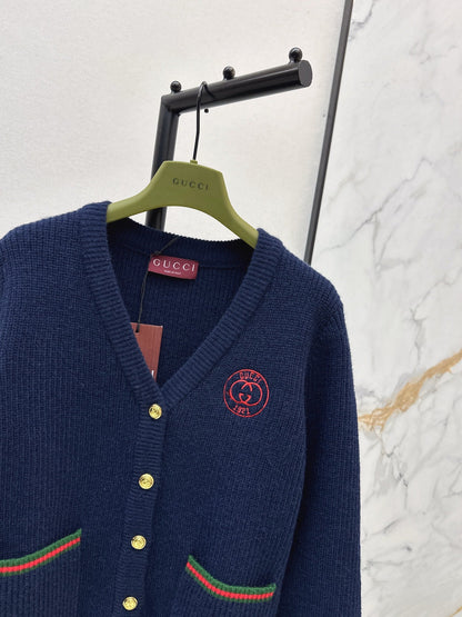 Guc NEW jacquard knit cardigan