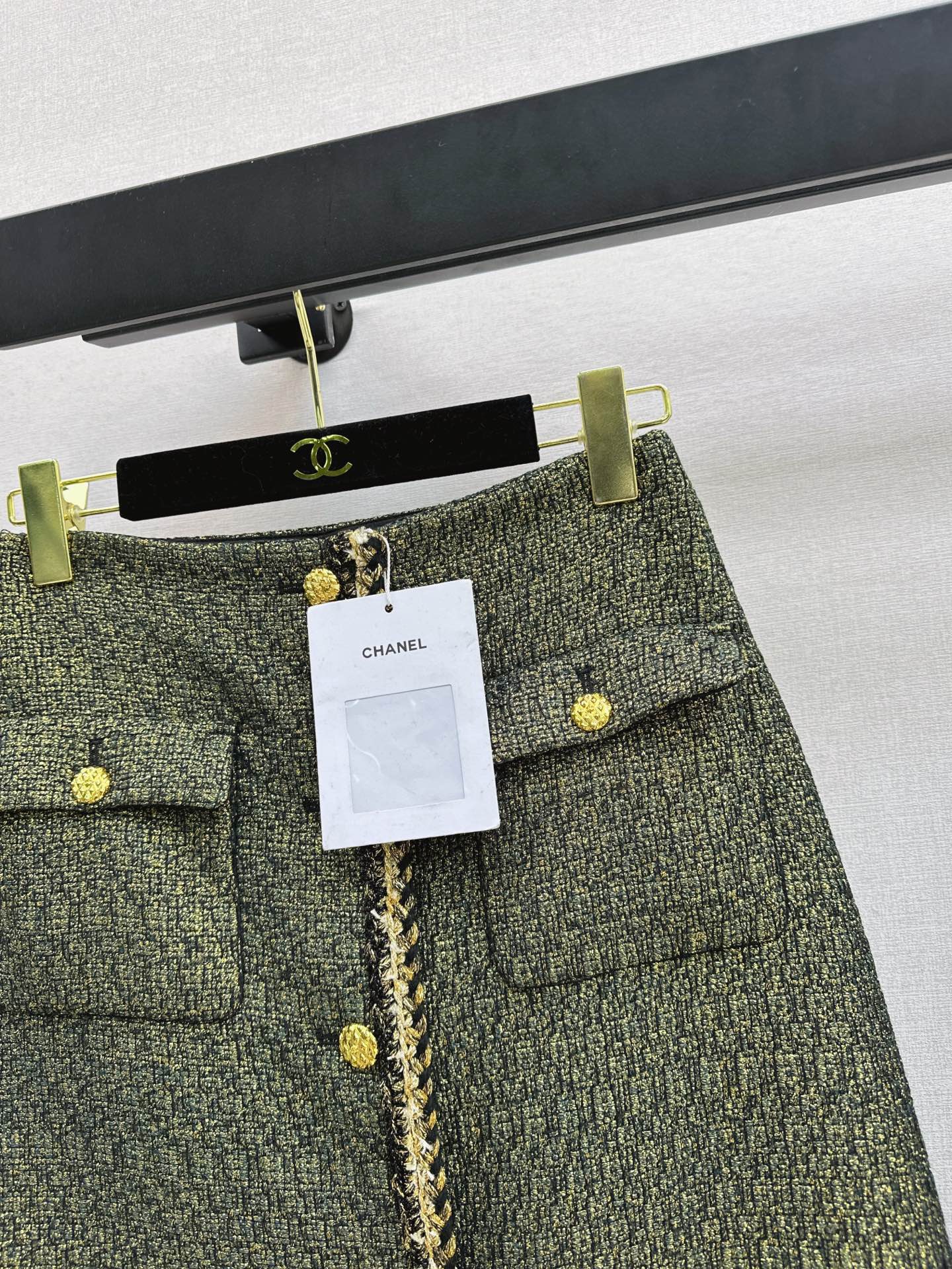 Chan NEW woven skirt