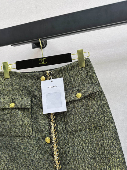 Chan NEW woven skirt