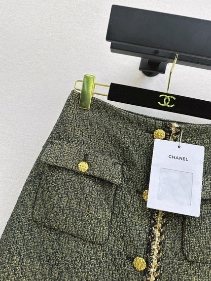 Chan NEW woven skirt