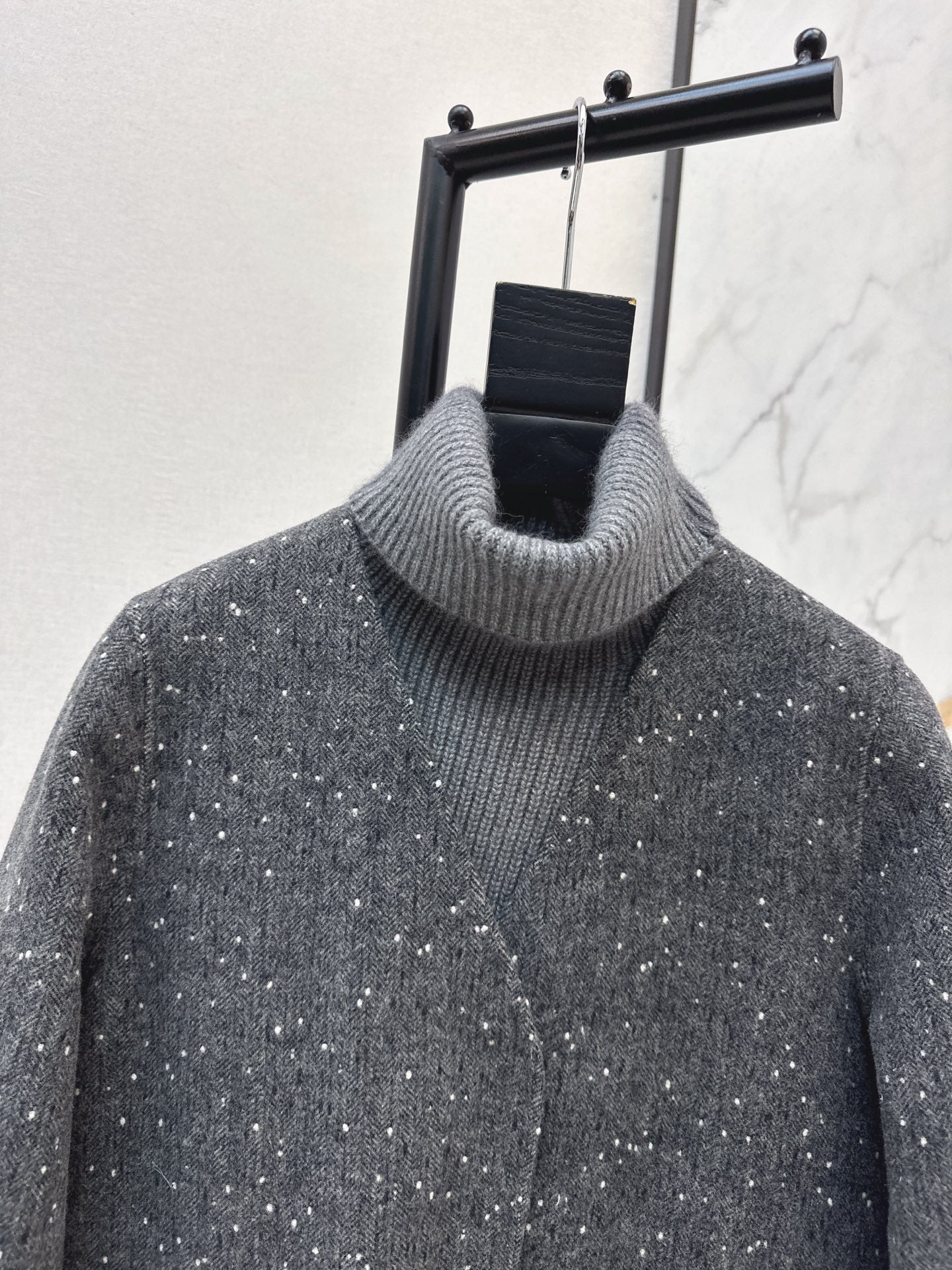 Max NEW wool jacket with shawl