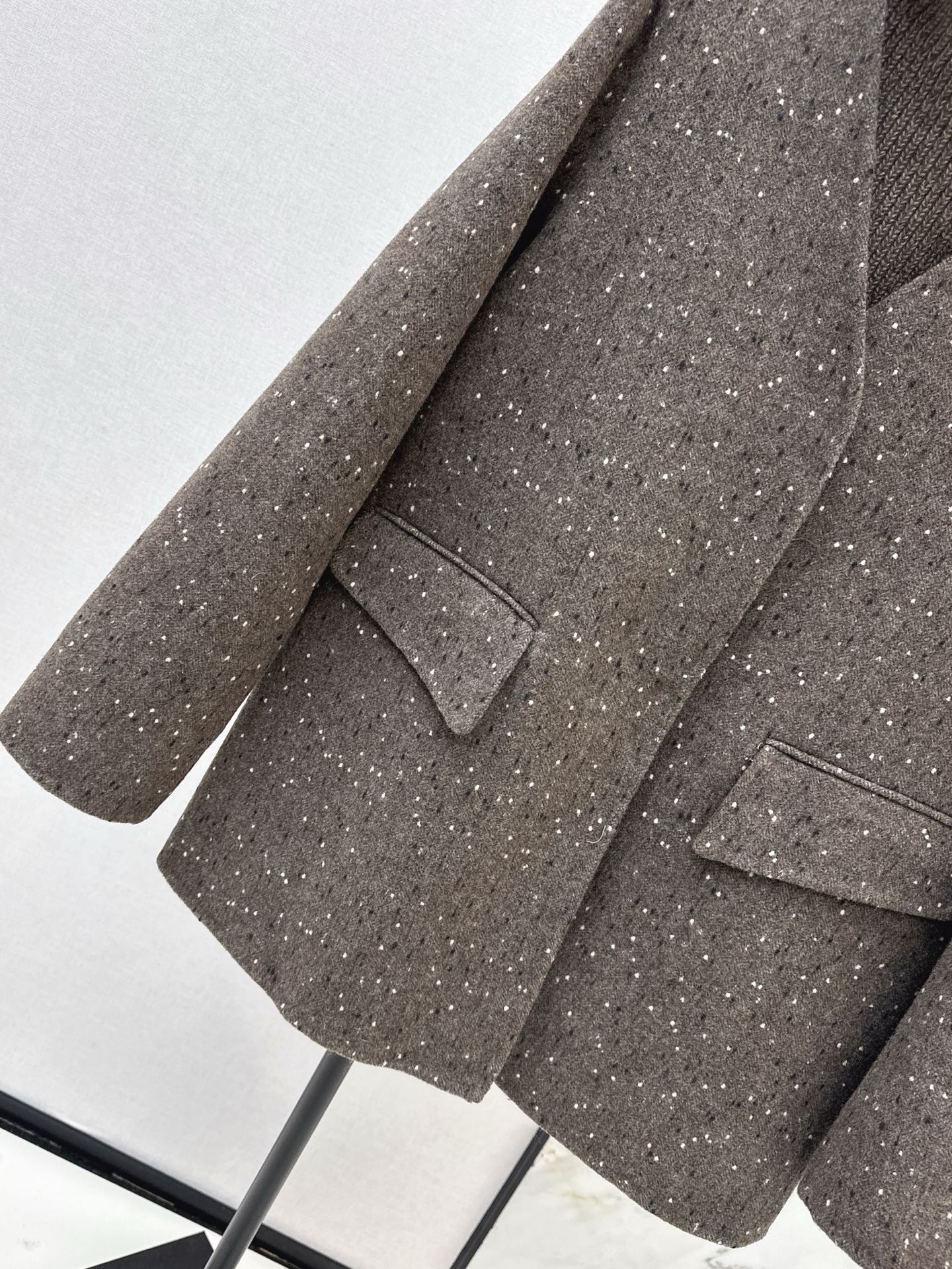 Max NEW wool jacket with shawl