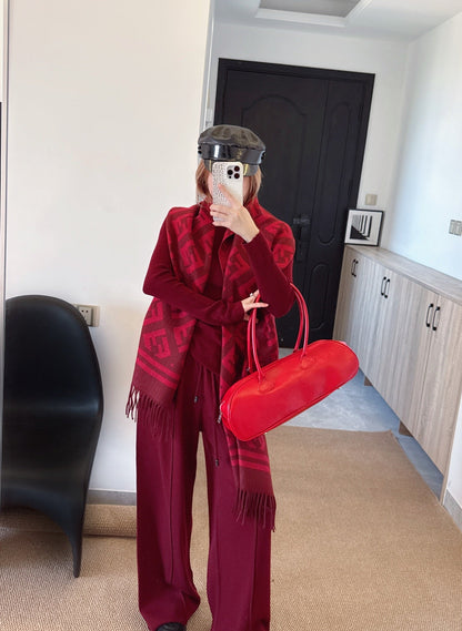 Fend NEW Knitted three-piece set