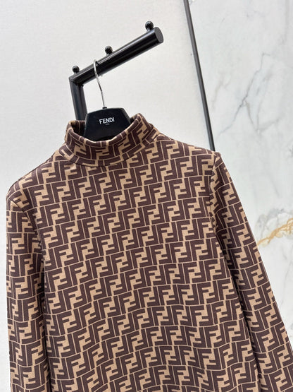 Fend NEW printed base layer shirt