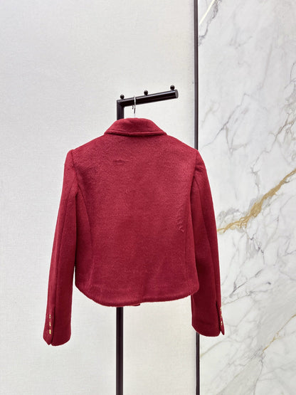 Ce1i NEW woolen vintage jacket