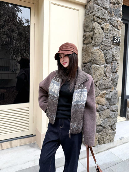 Loro NEW fair isle jacket