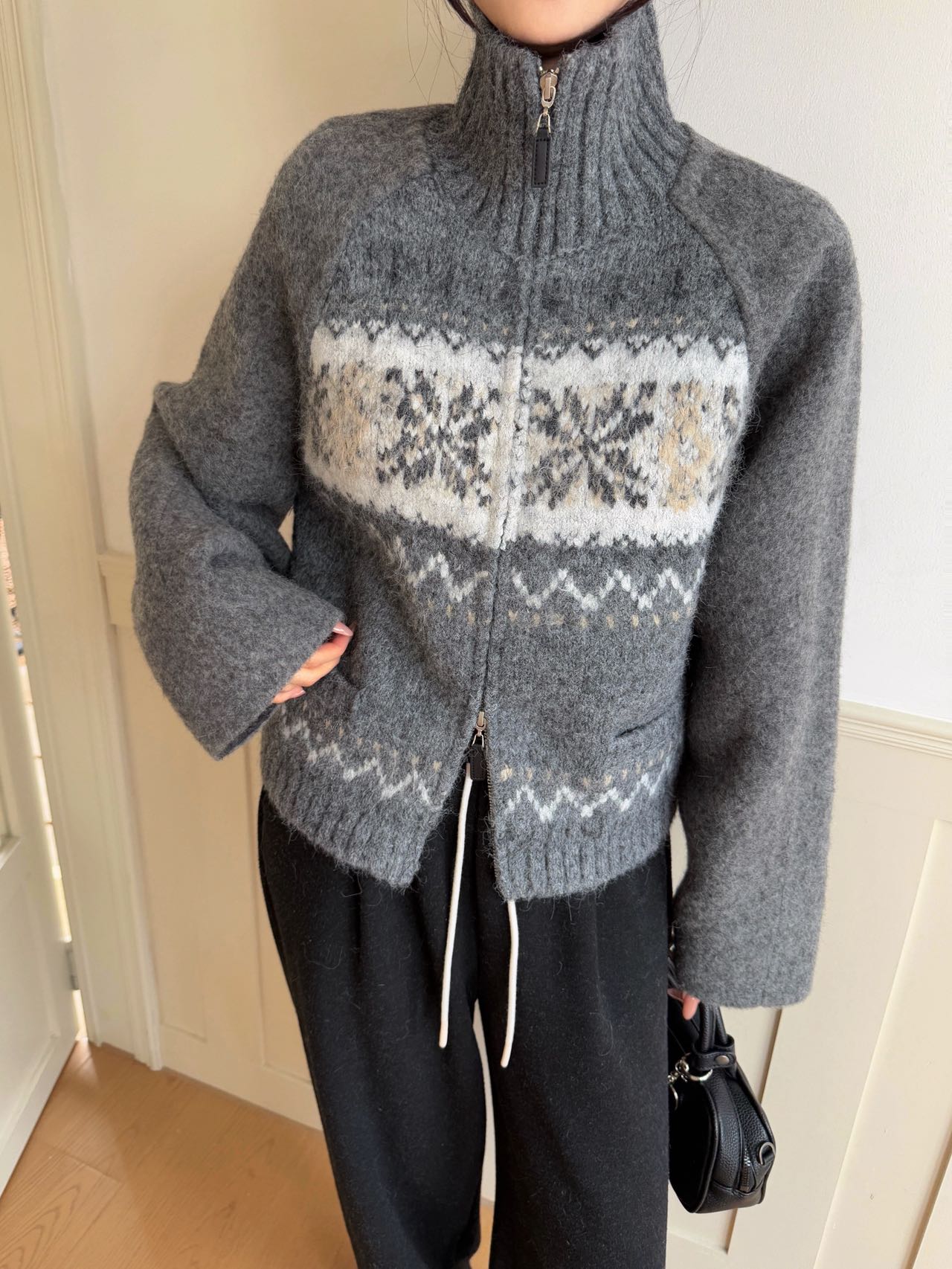 Loro NEW fair isle jacket