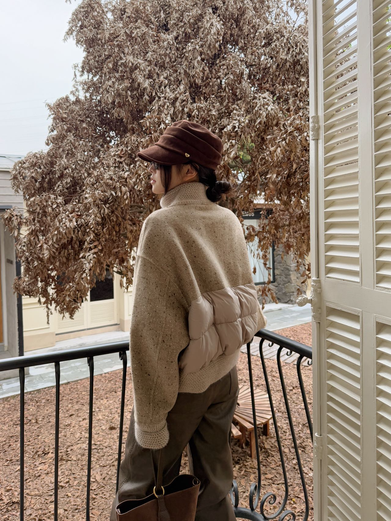 Max NEW woolen down jacket