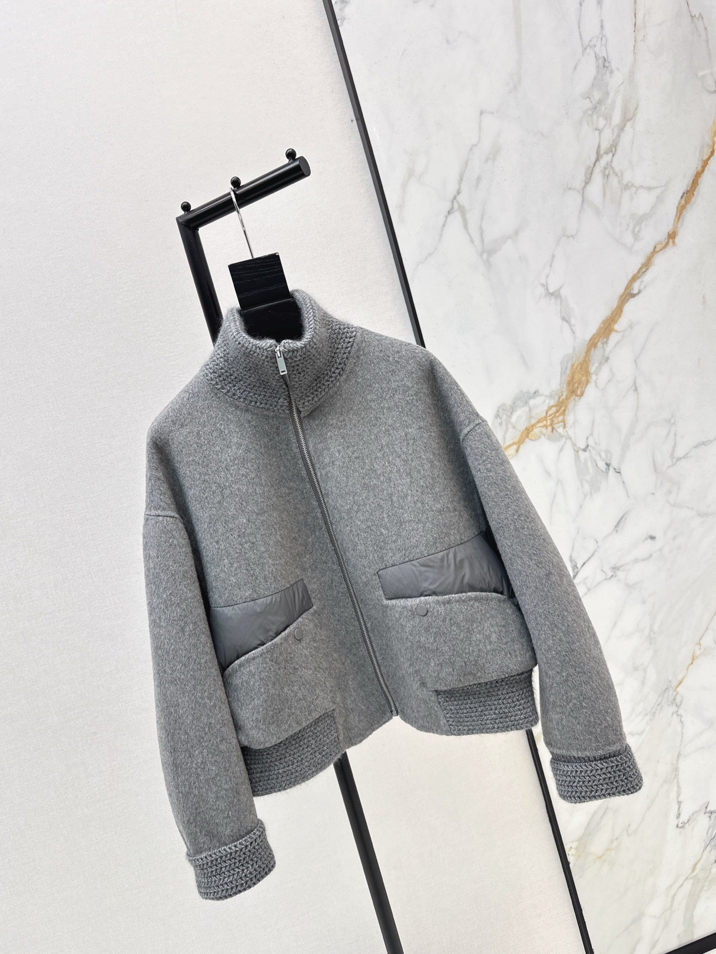 Max NEW woolen down jacket