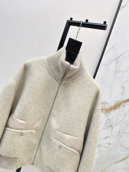 Max NEW woolen down jacket