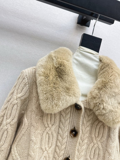 Loro NEW Knitted cashmere cardigan