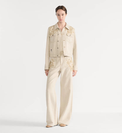 CD NEW embroidery pants