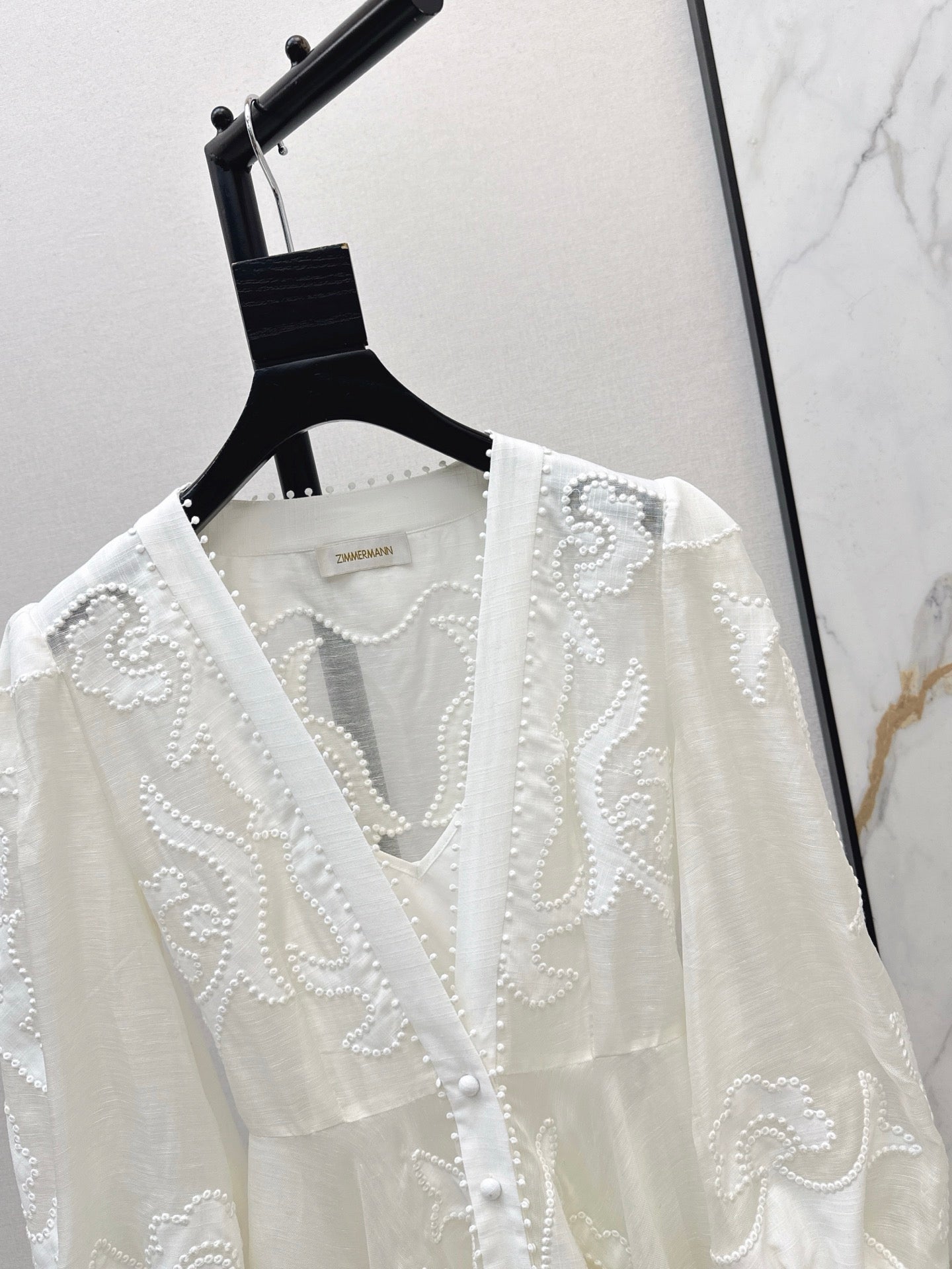 Zimm NEW embroidered dress