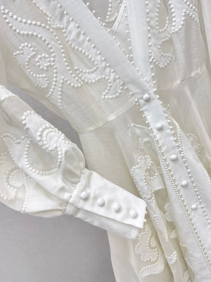 Zimm NEW embroidered dress