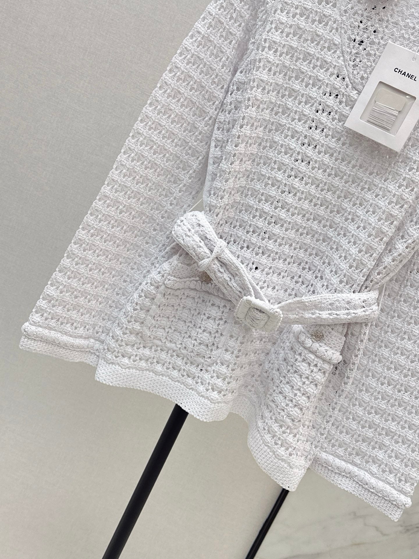 Chan NEW Openwork knitwear