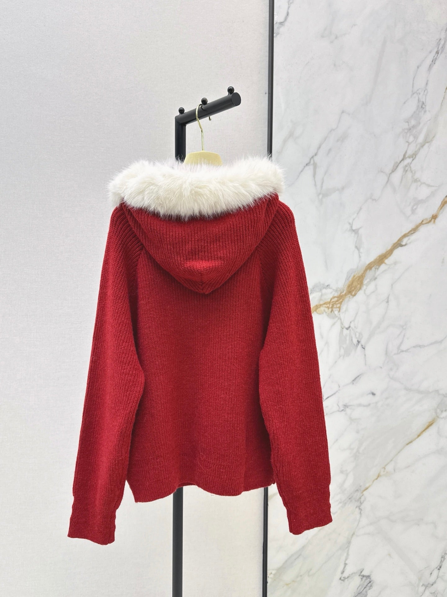 Miu NEW Hooded cardigan