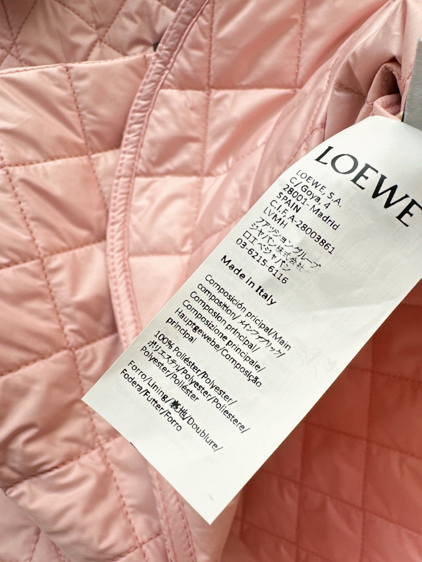 Loe NEW padded jacket