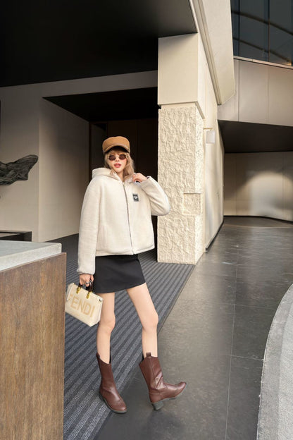 Fend NEW reversible hooded jacket