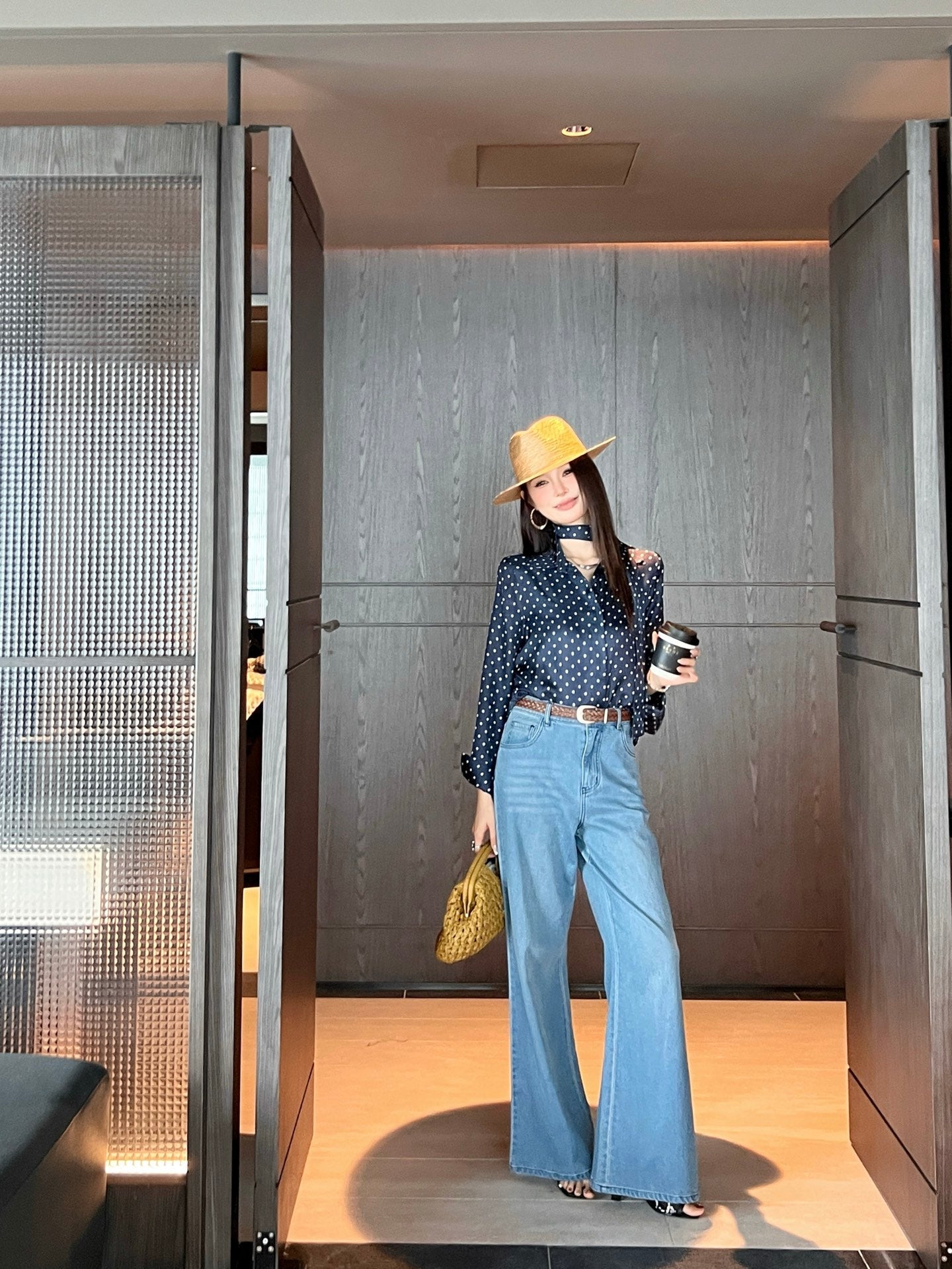 Saint NEW  polka dot shirts